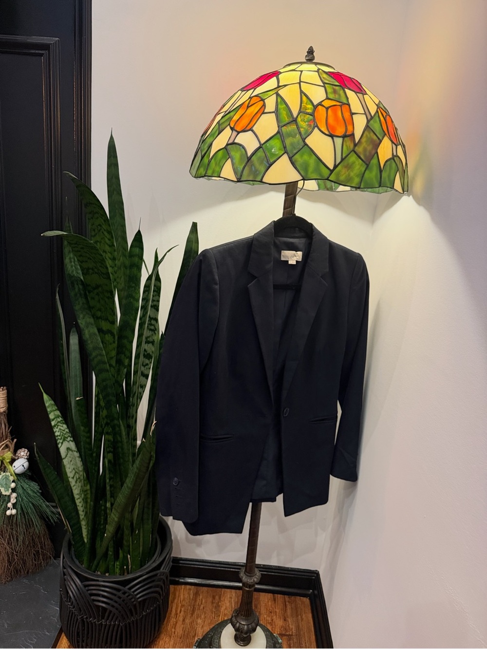 LOFT Black Women's Single-Button Blazer